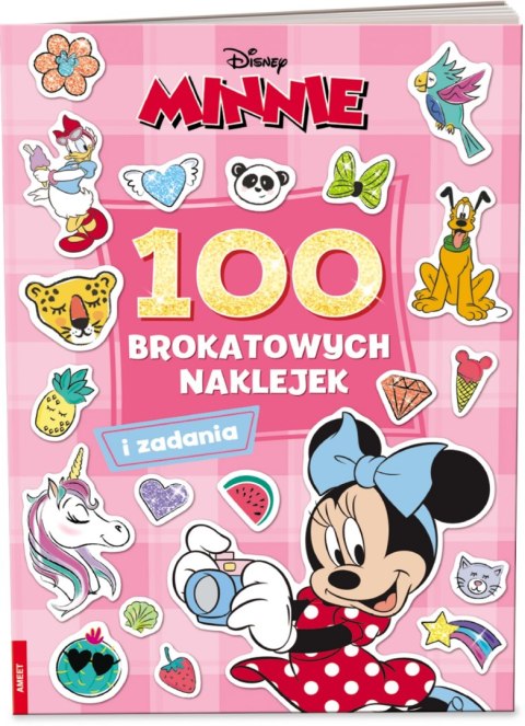 MINNIE. 100 BROKATOWYCH NAKLEJEK AMEET