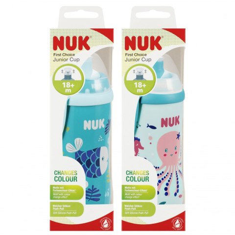 NUK KUBEK 300 ML 18M JUNIOR CUP MIX KOLORÓW 10255576 NUK