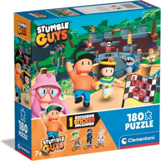 PUZZLE 180EL STUMBLE GUYS SQUARE CLEMENTONI 29322 CLM CLEMENTONI