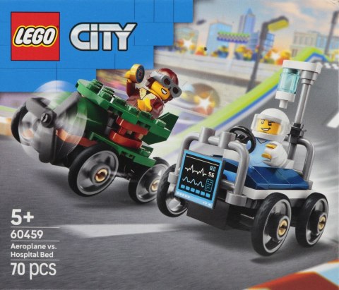 KLOCKI KONSTRUKCYJNE LEGO CITY ZESTAW WYŚCIGÓWEK LEGO 60459 LEGO