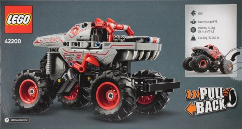 KLOCKI KONSTRUKCYJNE LEGO TECHNIC MONSTER JAM LEGO 42200 LEGO