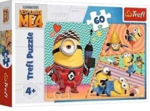 PUZZLE 60EL HAPPY MINIONS TREFL 17395 TR TREFL