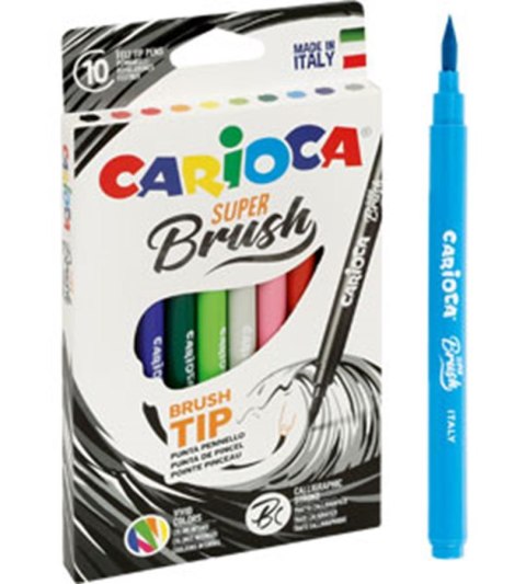 PINCEL PUNTA CARIOCA 42937 10 COLORES