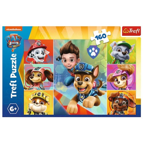 PUZZLE 160 PIEZAS PAW PATROL MEETING TREFL 15410