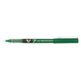 BOLIGRAFO FINO 0.7 BX-V7-D VERDE MANDO 085789