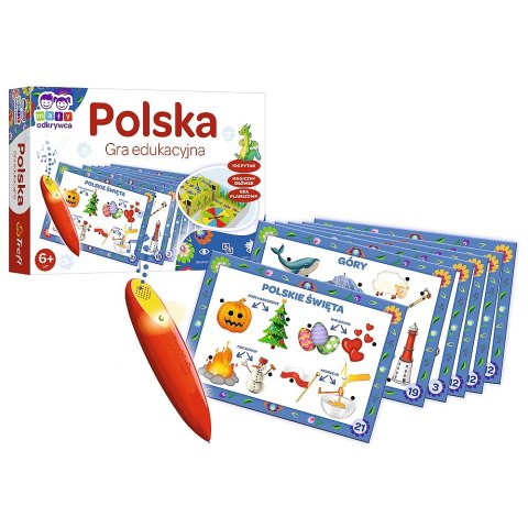 JUEGO EDUCATIVO DE POLONIA CON EL LÁPIZ MAGIC TREFL 02114