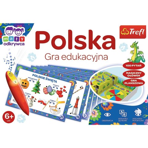 JUEGO EDUCATIVO DE POLONIA CON EL LÁPIZ MAGIC TREFL 02114