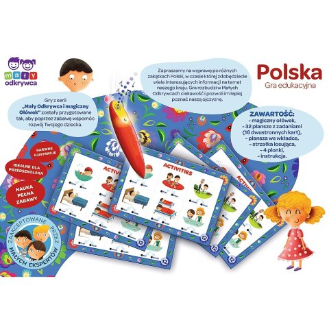 JUEGO EDUCATIVO DE POLONIA CON EL LÁPIZ MAGIC TREFL 02114