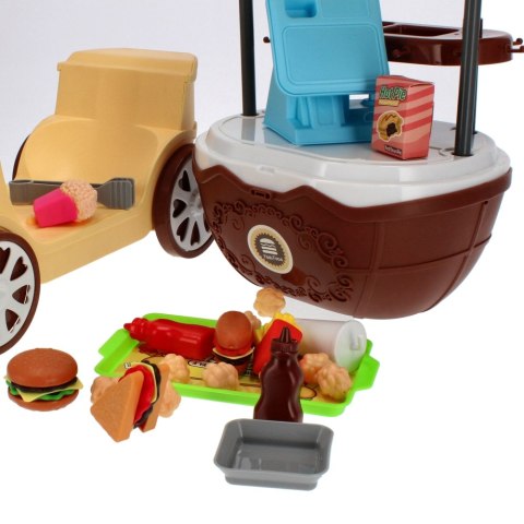 COCINA CON ACCESORIOS MALETA FAST-FOOD MEGA CREATIVE 460141