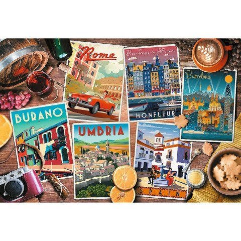 PUZZLE 1500 PIEZAS VIAJE EN EUROPA TREFL 26199 TR