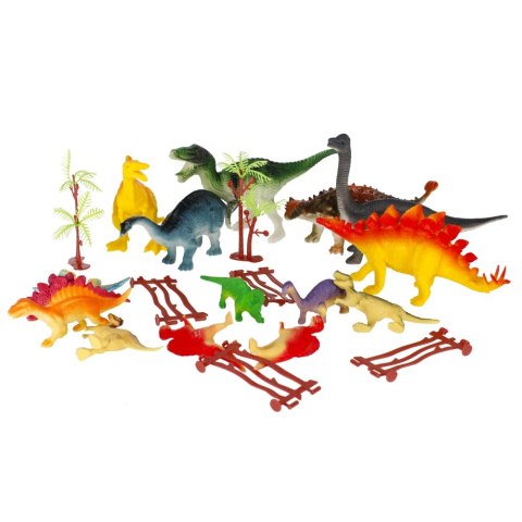 DINOSAURIOS CON ACCESORIOS 20 PIEZAS MEGA CREATIVE 498699