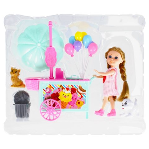 MUÑECA 15 CM CON ACCESORIOS ICE CREAM PARTY MEGA CREATIVA 481513