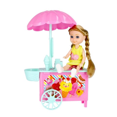 MUÑECA 15 CM CON ACCESORIOS ICE CREAM PARTY MEGA CREATIVA 481513