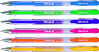 BOLIGRAFO GEL 6KOL NEON GA1030 ESTUCHE