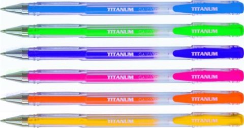 BOLIGRAFO GEL 6KOL NEON GA1030 ESTUCHE