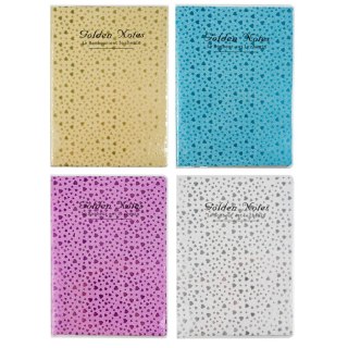 LIBRETA A5 80 HOJAS GLITTER STARPAK 438282