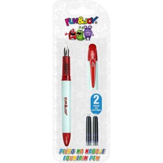 BOLIGRAFO CARTUCHO 2 CARTUCHOS FUN&JOY FS205800CZ