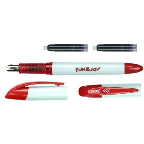 BOLIGRAFO CARTUCHO 2 CARTUCHOS FUN&JOY FS205800CZ