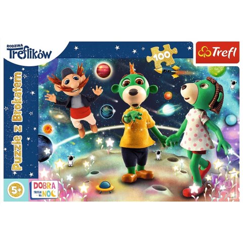 PUZZLE 100 ELEMENTOS TREFLIKA ENTRE LAS ESTRELLAS TREFL 14824