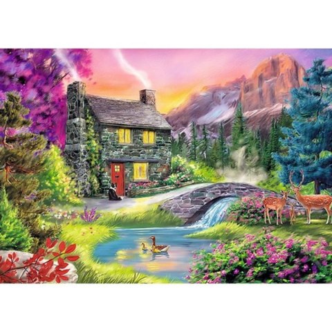 PUZZLE 500 ELEMENTOS MONTAÑA Idílico TREFL 37325 TR