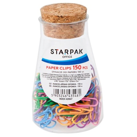 PINZAS COLORES 150 UDS. BOTE STARPAK 429647