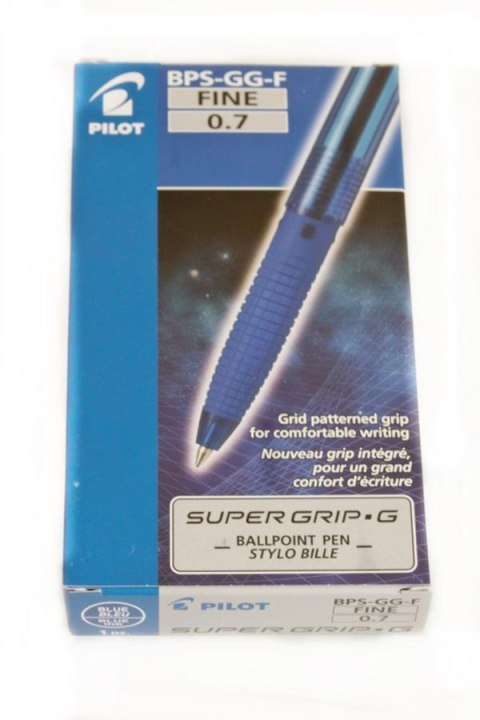 BOLÍGRAFO SUPER GRIP AZUL A 12 MANDO A DISTANCIA PIBS-GG-FL