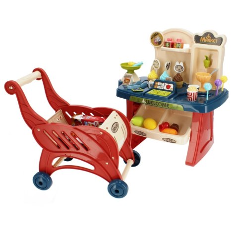 CARRITO SUPERMERCADO CON ACCESORIOS MEGA CREATIVE 482744