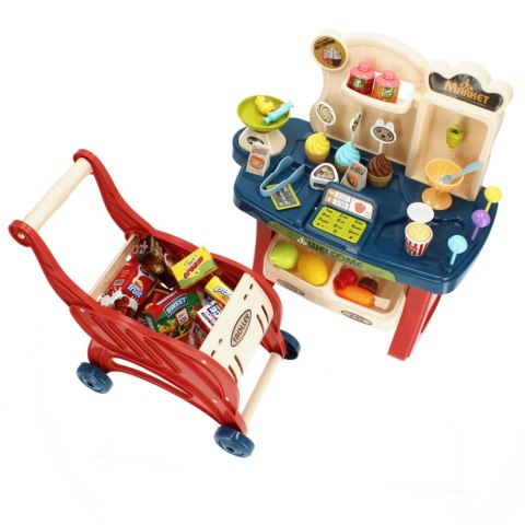 CARRITO SUPERMERCADO CON ACCESORIOS MEGA CREATIVE 482744