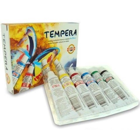 PINTURAS TEMPERATURAS 6 COLORES 16ML KOH-I-NOOR 162547