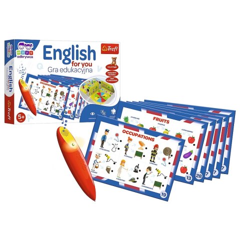 JUEGO EDUCATIVO INGLÉS CON LÁPIZ MÁGICO TREFL 02113 TR