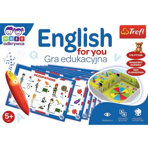 JUEGO EDUCATIVO INGLÉS CON LÁPIZ MÁGICO TREFL 02113 TR