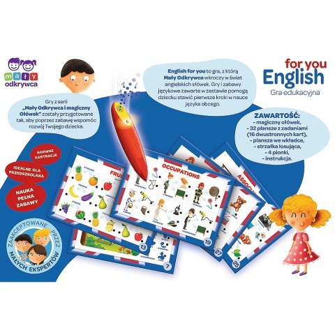 JUEGO EDUCATIVO INGLÉS CON LÁPIZ MÁGICO TREFL 02113 TR