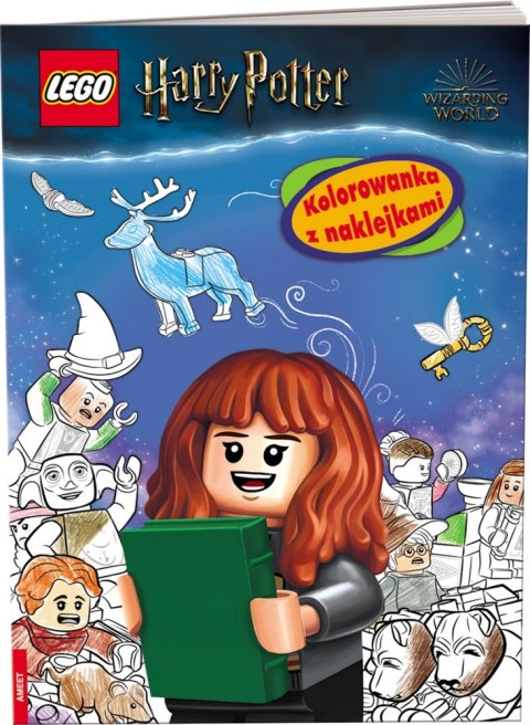 LIBRO DE PINTURAS A4 LEGO HARRY POTTER AMEET PEGATINAS
