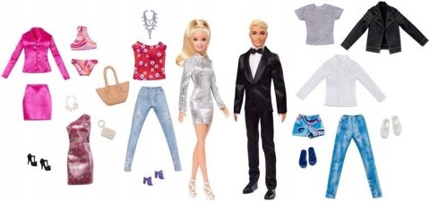 BRB CONJUNTO DE ROPA DE BARBIE Y KEN GHT40 WB4