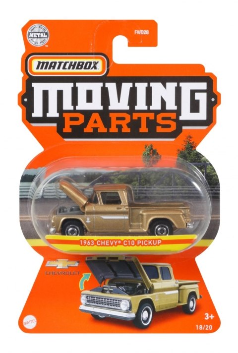 MB ACTION CAR PARTES MOVILES 1:64 AST.