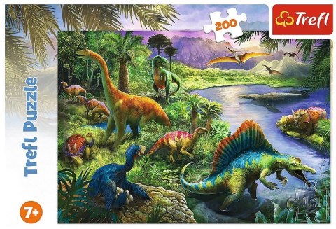 PUZZLE 200 PIEZAS 13281 DINOSAURIOS PREDATORIOS TREFL 13281 TR