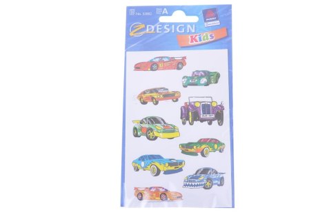 ADHESIVOS 8X16CM COCHES ZWECKFORM 53882