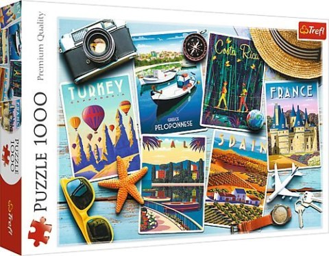 PUZZLE 1000EL POSTALES DE VACACIONES PUD TERFL 10714 TR