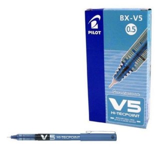 BOLIGRAFO FINE V5 AZUL MANDO 085730