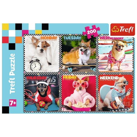 PUZZLE 200 PIEZAS HAPPY DOGS TREFL 13279 TR