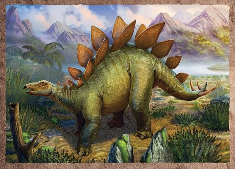 PUZZLE 4EN1 INTERESANTE DINOSAURIOS PUD TREFL 34383