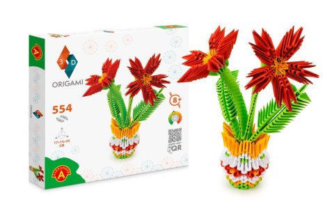 SET CREATIVO ORIGAMI 3D FLORES 554EL PLX ALX PUD ALEXANDER 02553 ALX