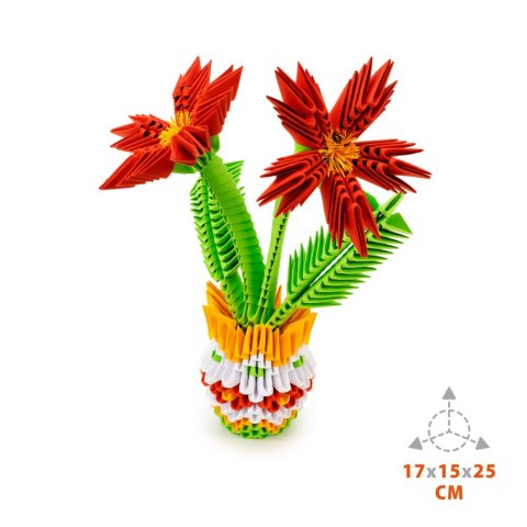 SET CREATIVO ORIGAMI 3D FLORES 554EL PLX ALX PUD ALEXANDER 02553 ALX