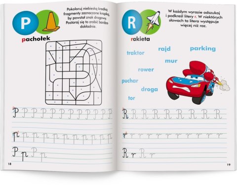 FOLLETO EDUC B5 DISNEY CARS AM