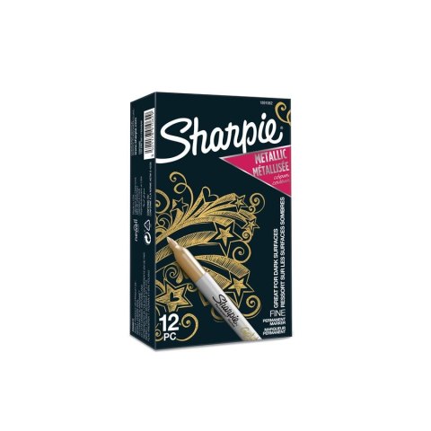 MARCADOR PERMANENTE SHARPIE ORO METÁLICO