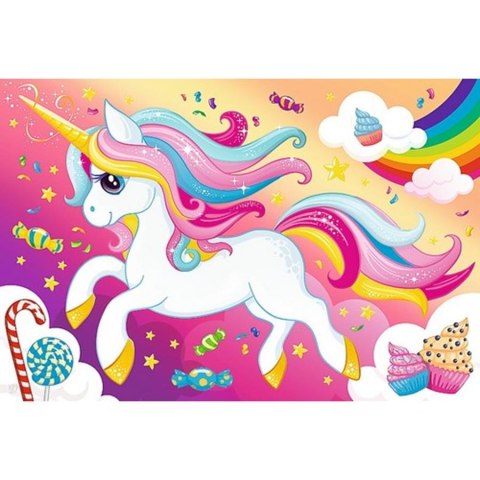 PUZZLE 100 PIEZAS HERMOSO UNICORNIO TREFL 16386