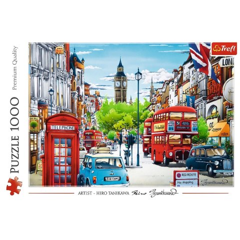 PUZZLE 1000 PIEZAS LONDON STREET TREFL 10557 TR