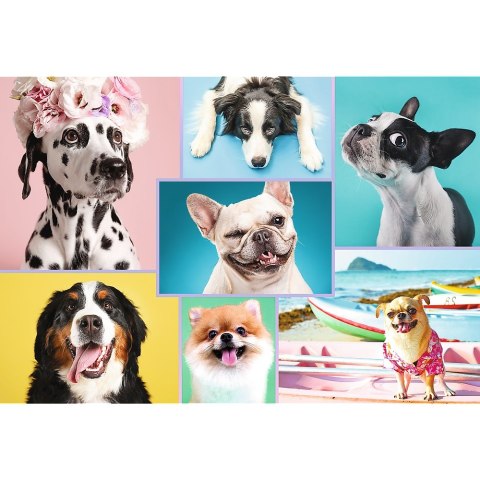 PUZZLE 1500 PIEZAS SWEET DOGS TREFL 26186 TR