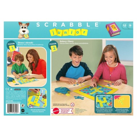 JUEGO MATTEL SCRABBLE JUNIOR Y9735 PUD6