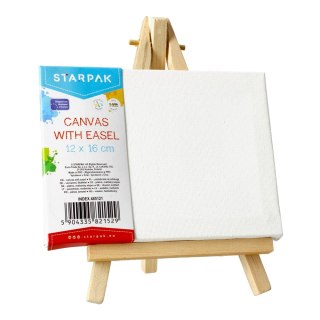 SUB-PINTURA 12X16 CM CON CABALLETE STARPAK 485121